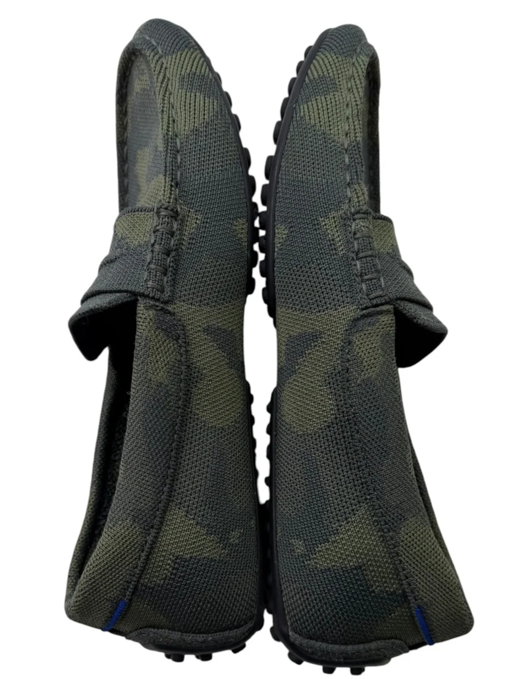 Rothy's Men's Camo Driving Loafers Knit Slip On Shoes Size 7.5